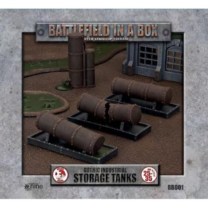 Gothic Industrial - Tanks (x3) - 30mm
