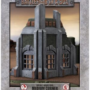 Gothic Industrial - Medium Corner (x1) - 30mm