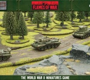Flames of War: Rural Roads (6 x 1ft roads)