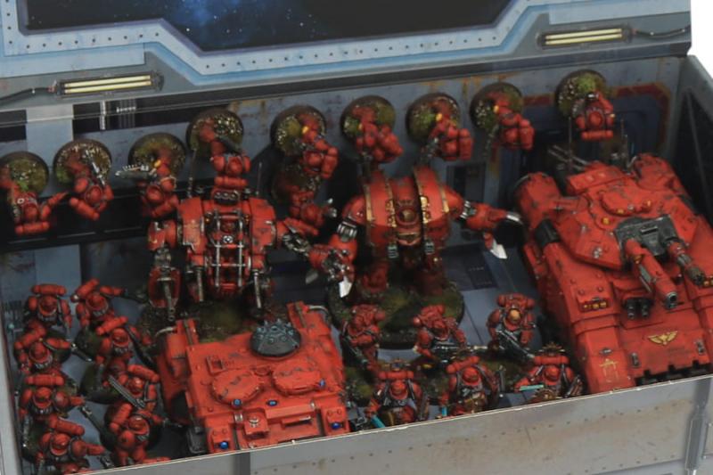 Strike Force Box with additional metal plate attached to the inner back side (Sci-fi) - Image 4