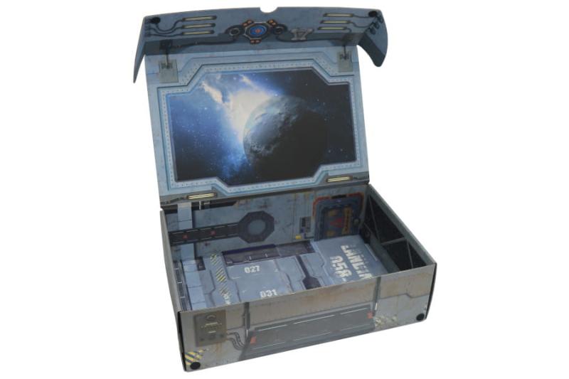 Strike Force Box with additional metal plate attached to the inner back side (Sci-fi) - Image 2