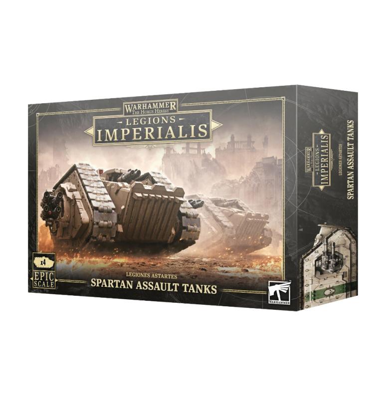 Legions Imperialis Spartan Assault Tanks - The War Hub