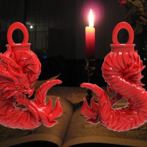 Dragon Ampersand Bauble - Scaled