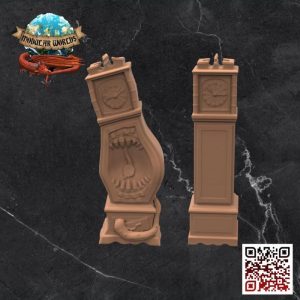 Mimic Grandfather Clock & Clock