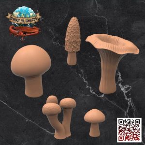 Small Mushrooms (25)