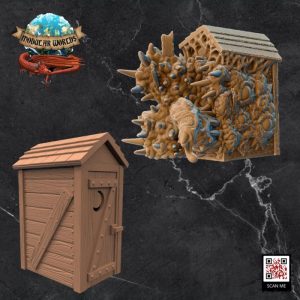 Mimic Outhouse & Outhouse