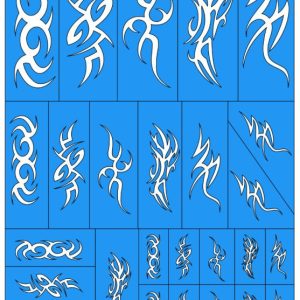 Dark Tribal Space Elves - Style 4