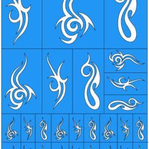 Dark Tribal Space Elves - Style 3