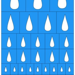 Blood/Tear Drop - Large