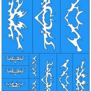 Dark Tribal Space Elves - Style 1