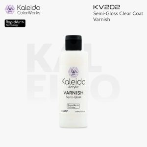 Kaleido Colorworks - Clear Coat Semi Gloss Varnish 210ml Pack of 6