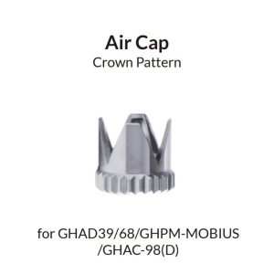 Crown Pattern Airbrush Air Cap