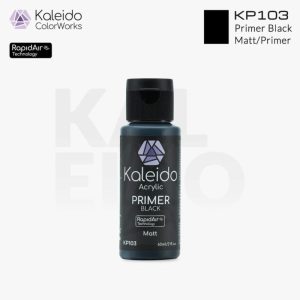 Kaleido Colorworks - Primer Black 60ml Pack of 6