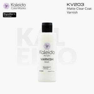 Kaleido Colorworks - Clear Coat Matt Varnish 210ml Pack of 6
