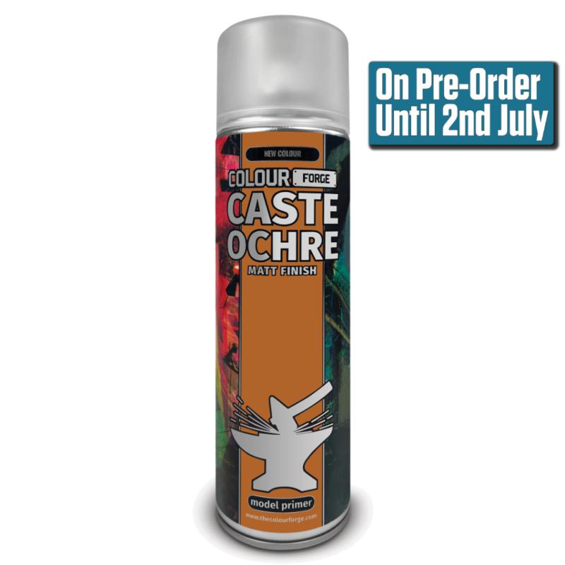 Colour Forge Spray: Caste Ochre (500ml)