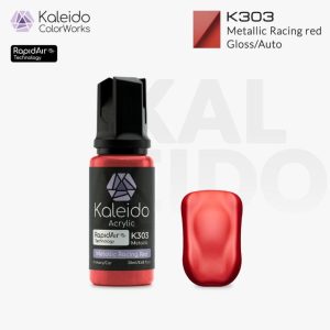 Kaleido Colorworks - Metallic Racing red 20ml Pack of 6