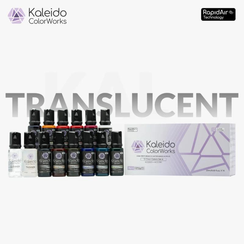 Kaleido Colorworks - 12 Clear Colors Set