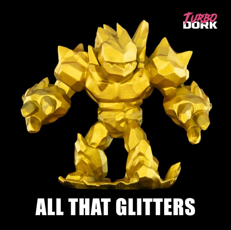 Turbo Dork: All That Glitters Metallic Acrylic Paint 22ml Bottle - Image 2