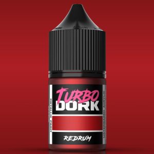Turbo Dork: Redrum Metallic Acrylic Paint 22ml Bottle