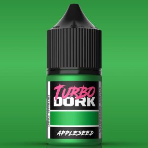 Turbo Dork: Apple Seed Metallic Acrylic Paint 22ml Bottle