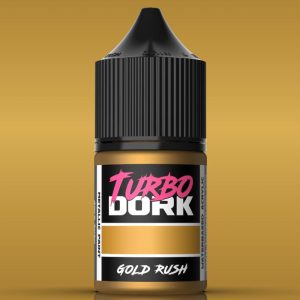 Turbo Dork: Gold Rush Metallic Acrylic Paint 22ml Bottle