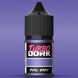 Turbo Dork: Purl Grey Metallic Acrylic Paint 22ml Bottle