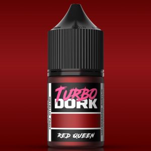Turbo Dork: Red Queen Metallic Acrylic Paint 22ml Bottle