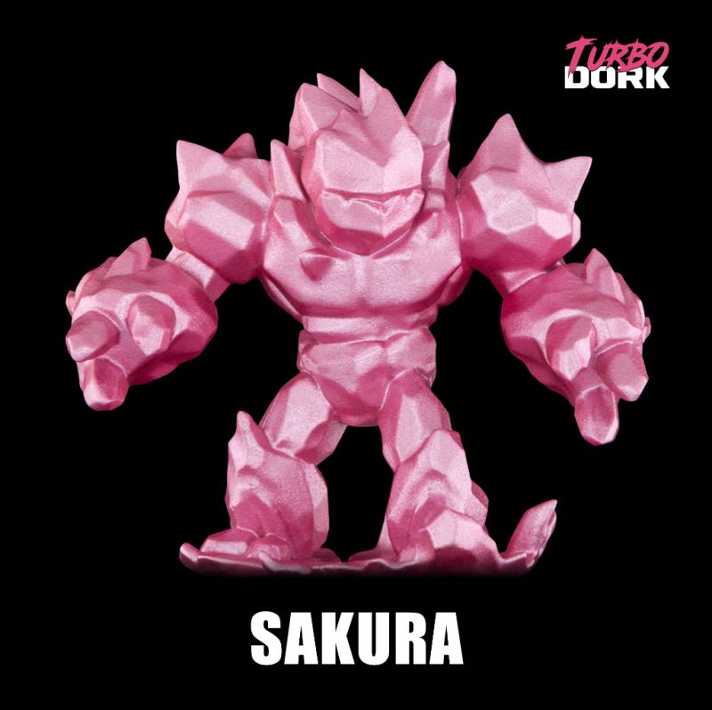 Turbo Dork: Sakura Metallic Acrylic Paint 22ml Bottle - Image 2