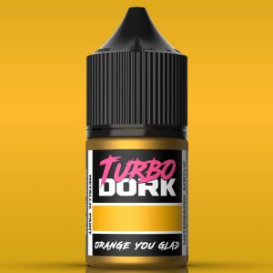 Turbo Dork: Orange You Glad Metallic Acrylic Paint 22ml Bottle