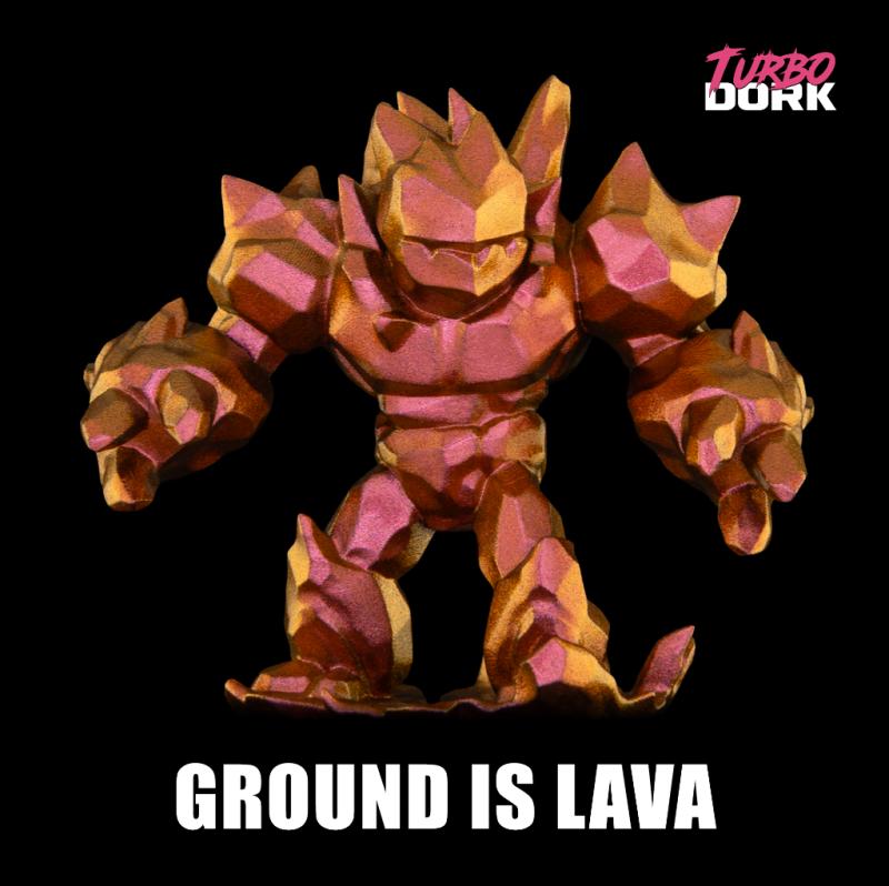 Turbo Dork: Ground Is Lava TurboShift Acrylic Paint 22ml Bottle - Image 2