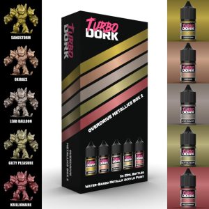 Overdrive Metallics Box 2 (5 Bottles of Paint)